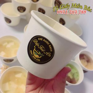 Cốc giấy đựng chè giá rẻ tại Hà Nội