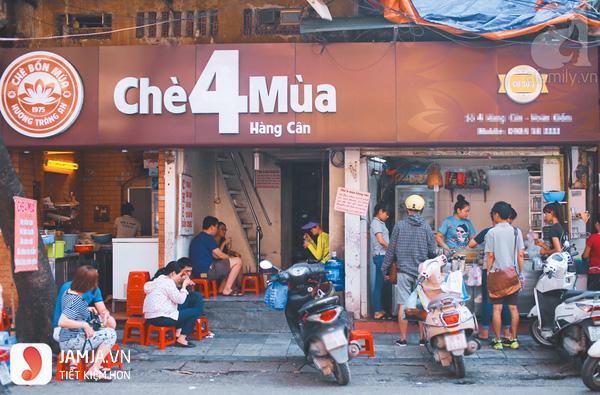 Chè bốn mùa ngon tại Hà Nội