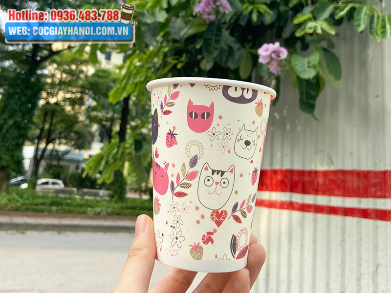 Ly giấy chuyên đựng đồ uống lạnh